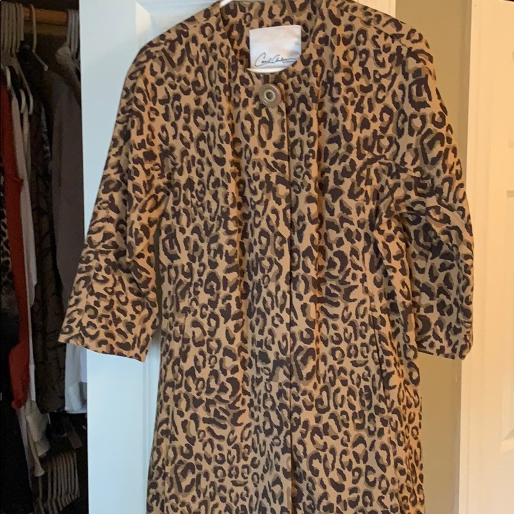 Leopard Print Blazer